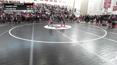 165 lbs 3rd Place - Sanora Lamb, Putnam vs Valarie San, Putnam