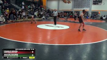 N-16 lbs 3rd Place Match - Paxton Maurer, Big Game Wrestling Club vs Charlie Menzel, Solon Wrestling Club