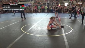 65 lbs Cons. Round 4 - Ellie Fry, West Jefferson vs Emma Gill, Unaffiliated