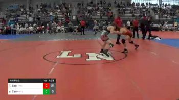 145 lbs Prelims - Tyler Sagi, Triumph Gold vs Aydn Cary, Young Guns Yellow