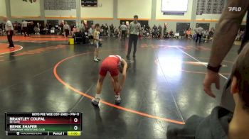 PW-11 lbs Semifinal - Brantley Coufal, DC Elite vs Remik Shafer, Tomahawk Wrestling Club