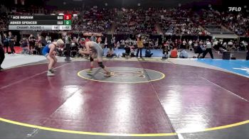 6A 144 lbs Champ. Round 1 - Ace Ingram, Madison vs Abner Spencer, Caldwell