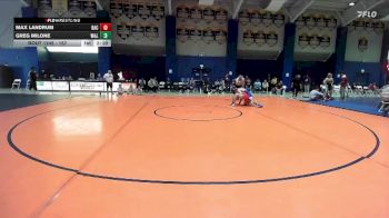 157 lbs Cons. Semi - Greg Milone, Washington & Lee vs Max Landrum, Belmont Abbey