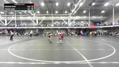 141 lbs Consi Of 32 #2 - Keagan Oler, Clarion - UnAttached vs Travis Long, Bellarmine