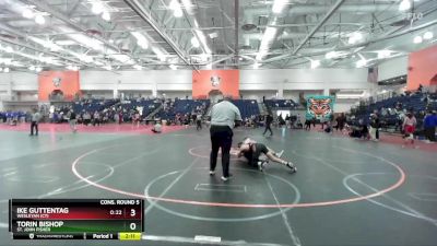 149 lbs Cons. Round 5 - Torin Bishop, St. John Fisher vs Ike Guttentag, Wesleyan (CT)