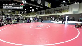 150 lbs Cons. Round 2 - Mitchell Hernandez, Palm Desert vs Ethan Ruggeri, Dos Pueblos