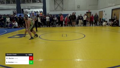 180 lbs Quarterfinal - Matt Baxter, Headhunters vs Nico Rubbe, Penn Trafford