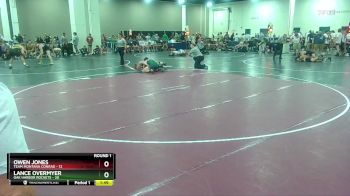 157 lbs Round 1 (10 Team) - Owen Jones, Team Montana Conrad vs Lance Overmyer, Oak Harbor Rockets