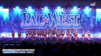 Oregon Dream Teams - Vanity [2026 L4 Senior - Medium Day 2] 2026 PacWest Grand Nationals