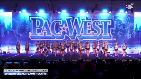 Oregon Dream Teams - Vanity [2026 L4 Senior - Medium Day 2] 2026 PacWest Grand Nationals