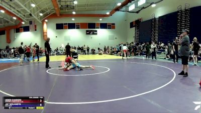 150 lbs Cons. Round 4 - Aiden Sanders, Integrity Wrestling Club vs Jay Wolanzyk, New Kent