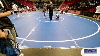 90 lbs Rr Rnd 3 - Colton Risinger-Burton, North Desoto Wrestling Academy vs Raeya Perkins, Team Tulsa Wrestling Club