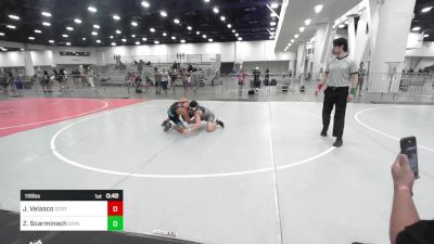 116 lbs Consolation - Jesse Velasco, Ocrtc vs Zachary Scarminach, Grindhouse WC