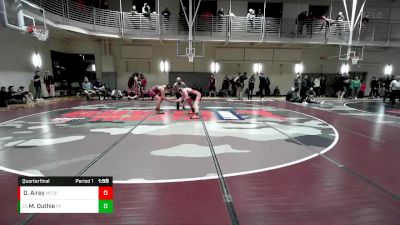 220 lbs Quarterfinal - Malcolm Duthie, Post Falls vs Daren Airey, Mt. Spokane