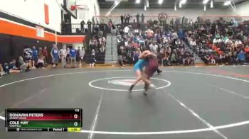113 lbs Quarterfinal - Donavan Peters, Desert Oasis vs Cole May, Foothill