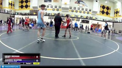 160 lbs Cons. Semi - Henry Redman, Indiana vs Andrew Shaffer, Elite Athletic Club