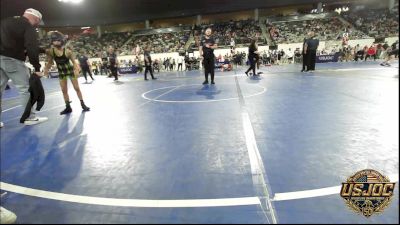 58 lbs Quarterfinal - Easton Williams, Team Tulsa Wrestling Club vs Maxwell Roy, Standfast
