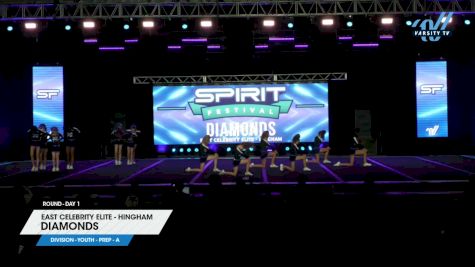 East Celebrity Elite - Hingham - DIAMONDS [2025 L1.1 Youth - PREP - A Day 1] 2025 Spirit Fest Grand Nationals