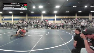190 lbs Round Of 64 - Emmanuel Arredondo-Salazar, Jet House vs Landon Weaver, Mountain Lion WC