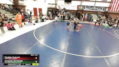 62+ 3rd Place Match - Tilaima Faaliliu, Team Pride Academy vs Ryndinn Heywood, Stallions Wrestling Club