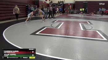 106 lbs Round 1 - Cameron Harms, Des Moines Lincoln vs Kyler Happel, Lisbon