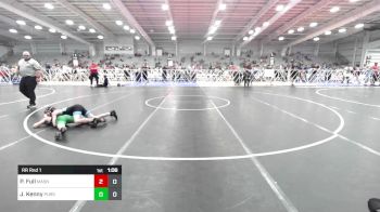 80 lbs Rr Rnd 1 - Parker Full, Mat Assassins Red vs John Kenny, Pursuit Wrestling Academy - Silver