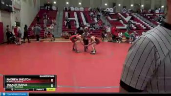 160 lbs Quarterfinal - Andrew Shelton, Hewitt-Trussville vs Tucker Rudick, Hewitt-Trussville