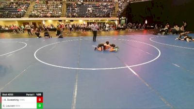 5th - 6th grade - 63 Quarters - Auben Sweeting, The Royal Wrestling Club vs Camden Louvan, Moen Wrestling Academy