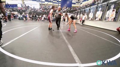 117 lbs Semifinal - Ava Belvin, Shelton Wrestling Academy vs Elizabeth Parr, Blackwell Wrestling Club