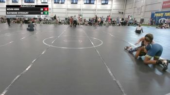 96 lbs Round 1 - Raymere Stewart, Ohio Heroes vs Kevin Kirk, Crossroads Wrestling