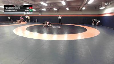 137-141 lbs Quarterfinal - Aliyah Melgoza, Riverton Wolf Pack Wrestling Club vs Chloe Critchlow, Grantsville Wrestling Club