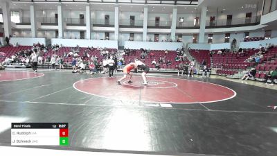285 lbs Semifinal - Cooper Rudolph, Virginia vs Joey Schneck, Maryland