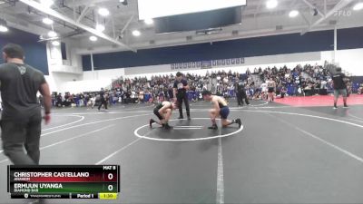 157 lbs Champ. Round 2 - Christopher Castellanos, Anaheim vs Ermuun Uyanga, Diamond Bar