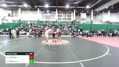 285 lbs Quarterfinal - Landon Andrade, Sherburne-earlville vs Jon Dasilva, Newtown