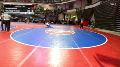 150-1A Champ. Round 1 - Tavares Tucker, Bremen vs Coleman Lee, Trion