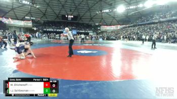 4A 126 lbs Cons. Semi - Jeremiah Jr Schliesman, Sumner vs Will Chichenoff, Eisenhower