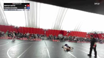 80 lbs Cons. Round 2 - Bentley Mattie, SHED Wrestling vs Kamren Schuebel, Cadott Wrestling Club
