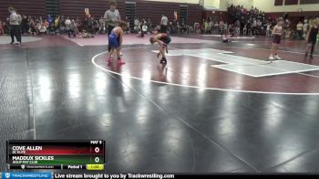 SPW-15 lbs Round 4 - Maddux Sickles, Jesup Mat Club vs Cove Allen, DC ELITE