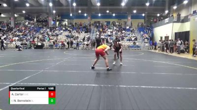 157 lbs Quarterfinal - Noah Bernstein, Boys` Latin School vs Avery Carter, Calvert Hall College