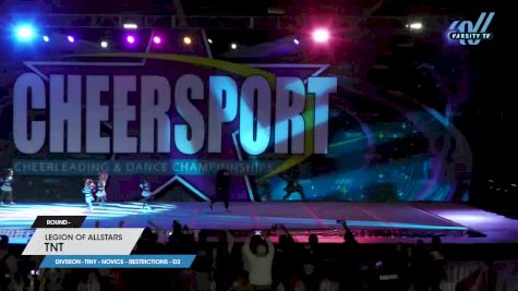 Legion of Allstars - TNT [2023 L1 Tiny - Novice - Restrictions - D2] 2023 CHEERSPORT National All Star Cheerleading Championship