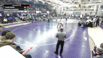 285 lbs 7th Place Match - Brandon Schoenen, Great Falls High/MSDB, MT vs Ciaus Kimpel, Mead