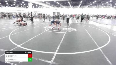 138 lbs Consi Of 16 #1 - Jaysen Skeen, Team Grand Valley vs Johnny Olmos, Golden Coast Grappling