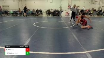 106-113 lbs Round 2 - Jacob Ramirez, Backyard Bullies Wrestling Club vs Billy Kee, Tech Fall Wrestling Club