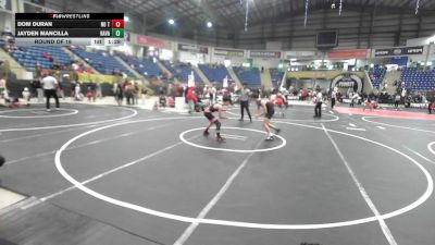 116 lbs Round Of 16 - Dom Duran, No Team vs Jayden Mancilla, Ravage WC