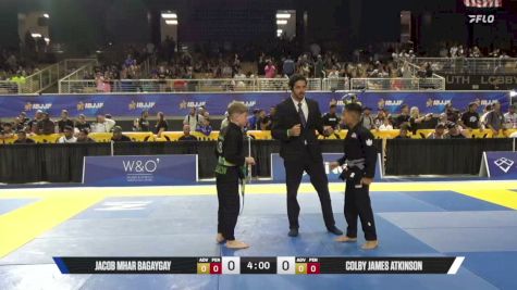 Jacob Mhar Bagaygay vs Colby James Atkinson 2026 Pan Kids Jiu-Jitsu IBJJF Championship