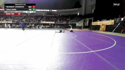 131 lbs Consi Of 8 #2 - Mckinley Jovanovic, Maryland vs Diala Haro, Western Washington
