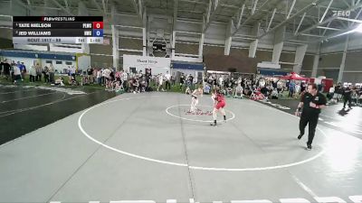 88 lbs 1st Place Match - Tate Nielson, Payson Lion Wrestling Club vs Jed Williams, Northside Wrestling Club