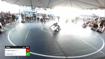 109 lbs Quarterfinal - Melany Ahumada, Mojave WC vs Caterina Barriga, Apex Wr Ac