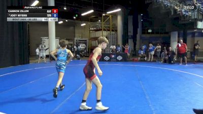 80 lbs 5th Place Match - Cannon Ziller, Alber Athletics vs Joey Myers, Team PA