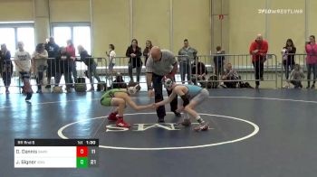 77 lbs Prelims - Dan Dennis, Broad Axe White ES vs Jack Signor, ICWL ES